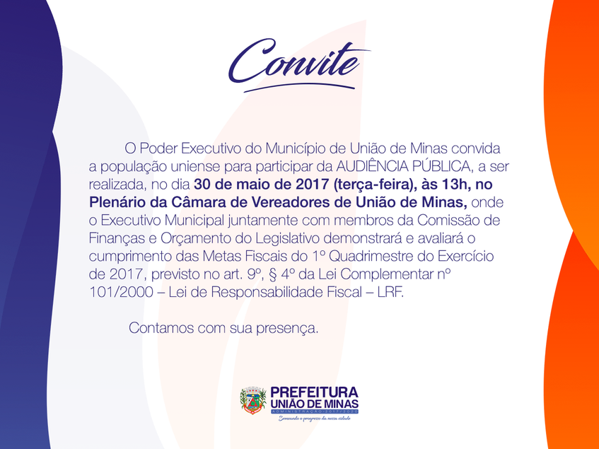 CONVITE AUDIENCIA 30/05