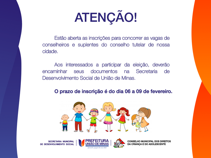 INSCRIÇÃO ELEILÇÃO CONSELHO TUTELAR