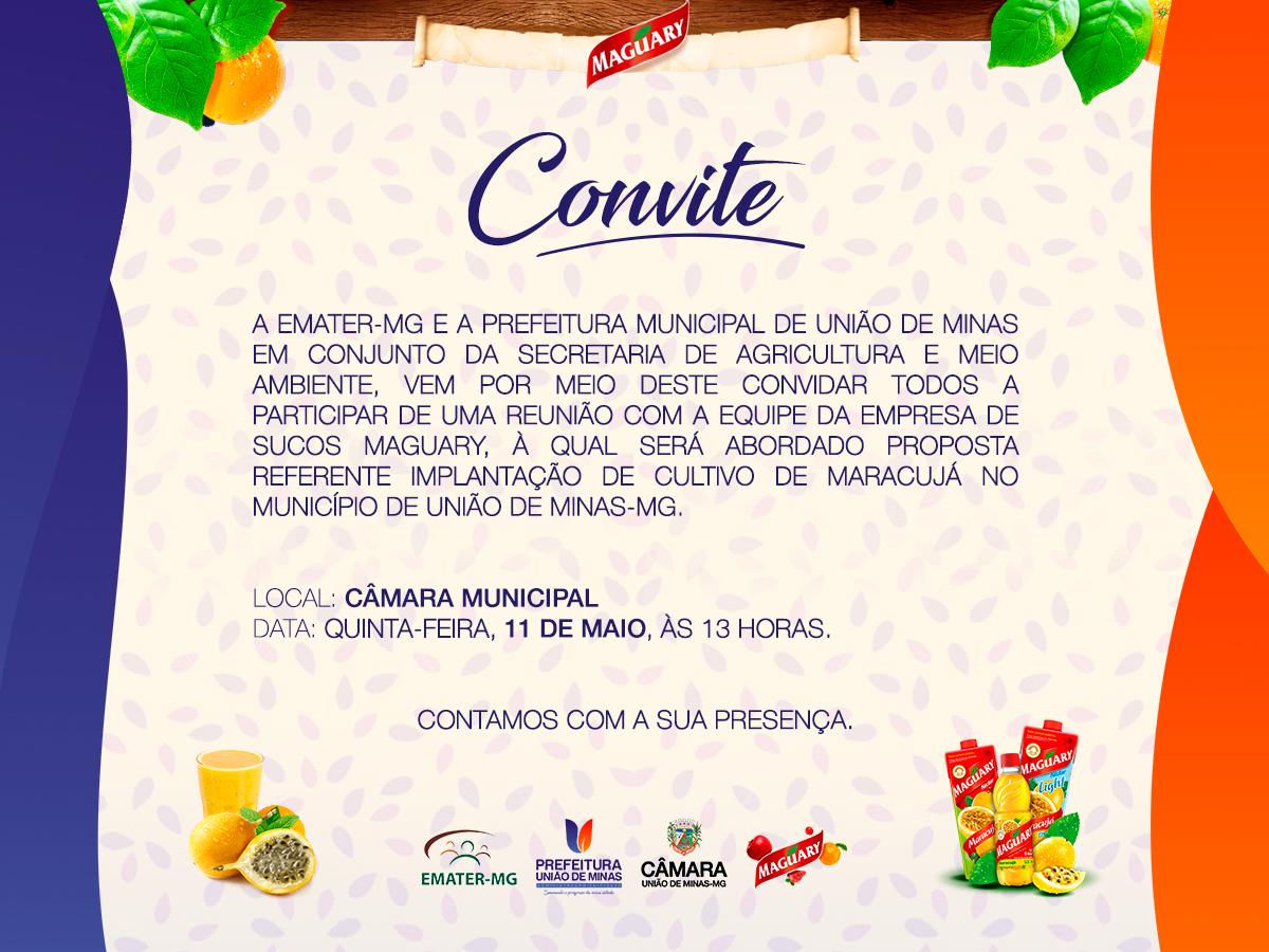 CONVITE EMATER MAGUARY