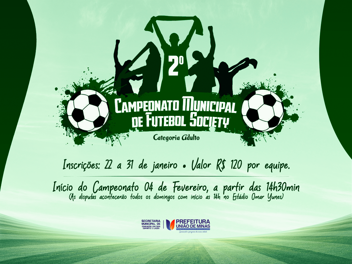 2 CAMPEONATO DE FUTEBOL SOCIETY