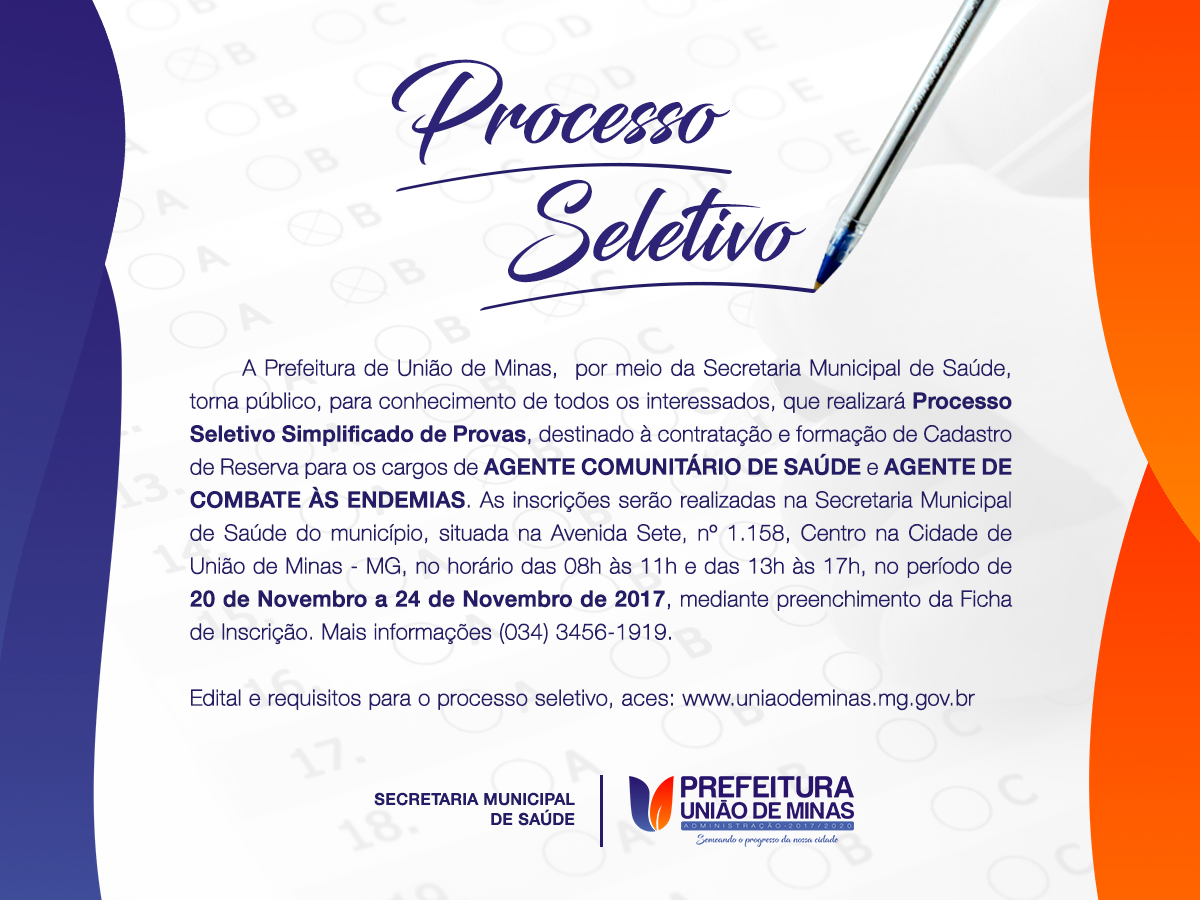 PROCESSO SELETIVO