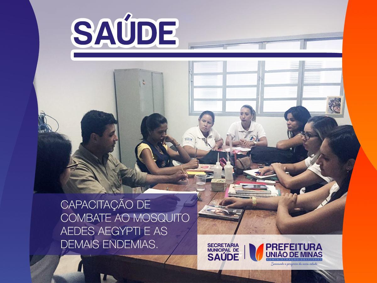 Banner Capacitação de Combate as endemias