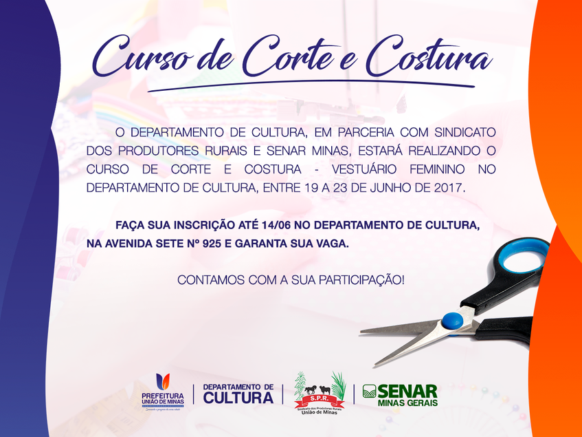 CURSO CORTE E COSTURA