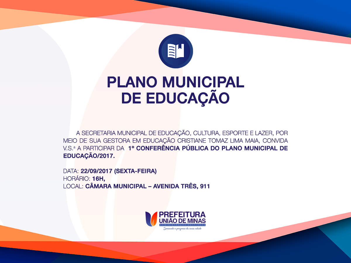 PLANO MUNICIPAL DE EDUCACAO