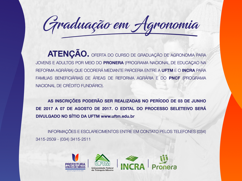 CURSO DE AGRONOMIA ARTE