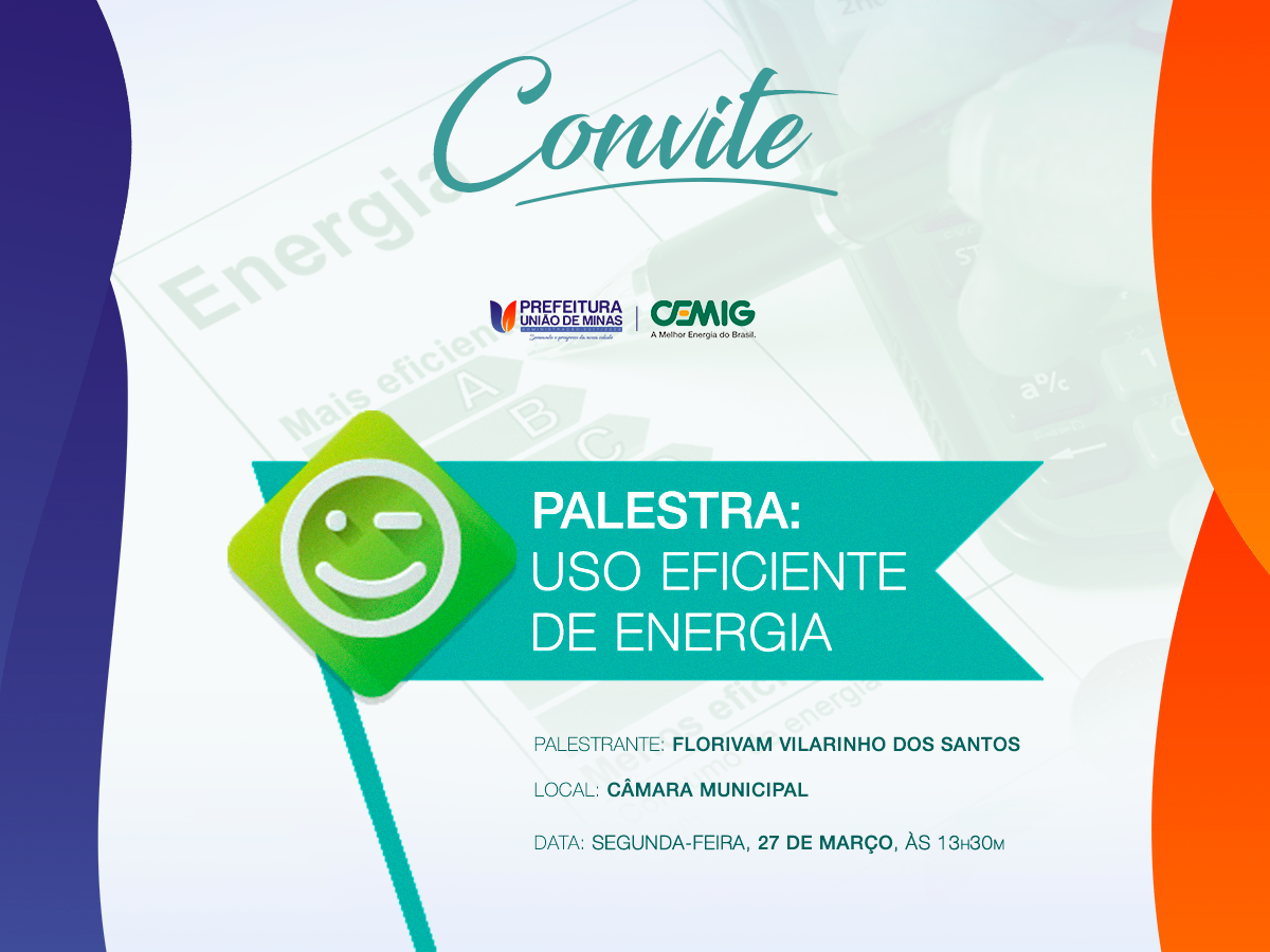 PALESTRA USO EFICIENTE DE ENERGIA