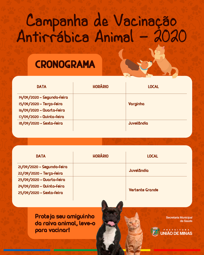 CAMPANHA ANTIRRABICA 2020