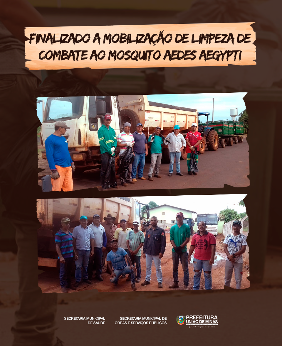 MOBILIZAÇAÕ DE LIMPEZA