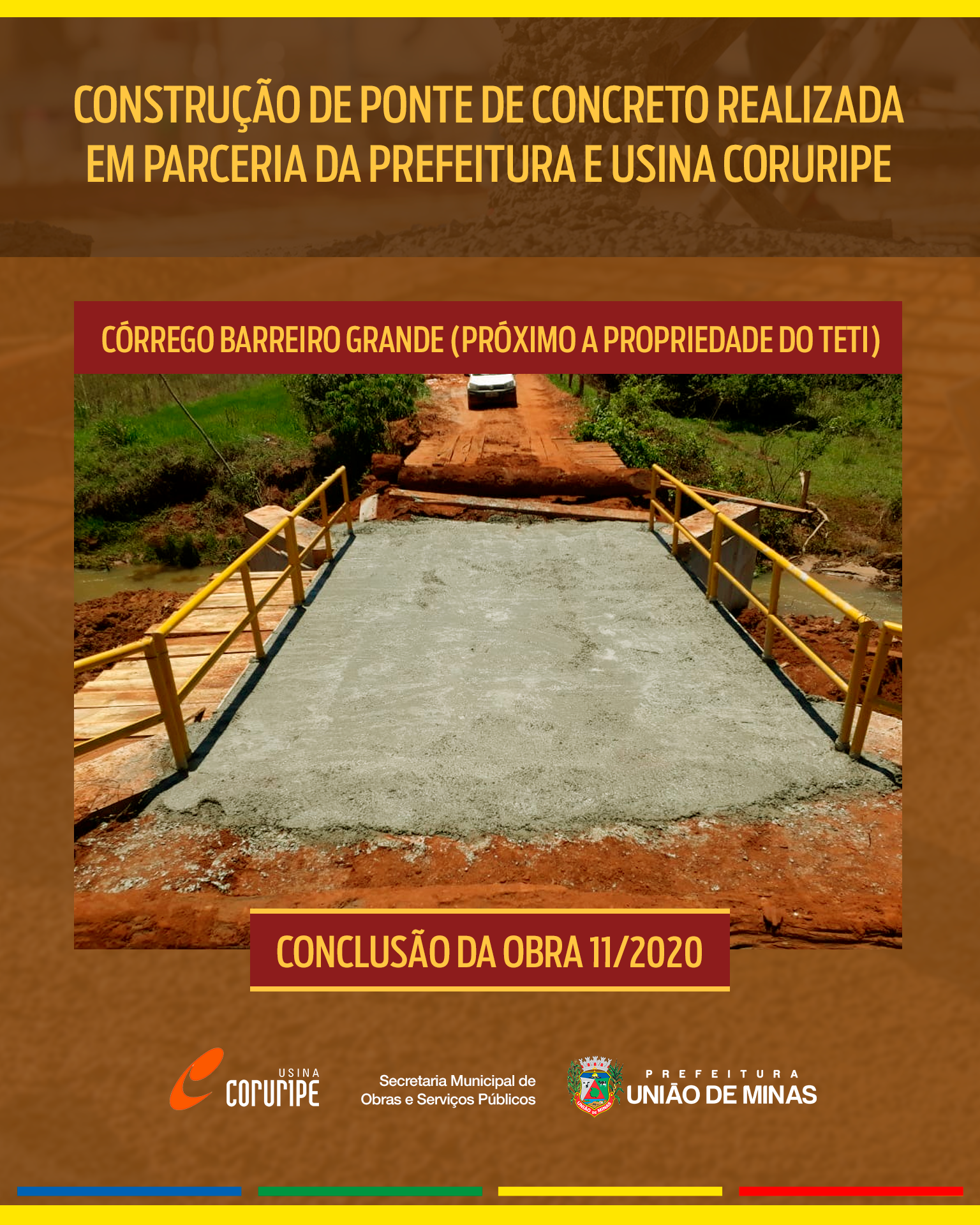 PONTE CÓRREGO BARREIRO GRANDE