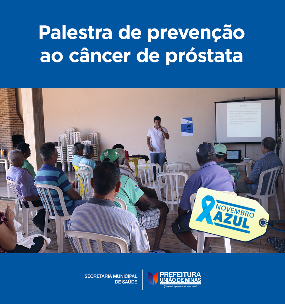 Palestra novembro azul