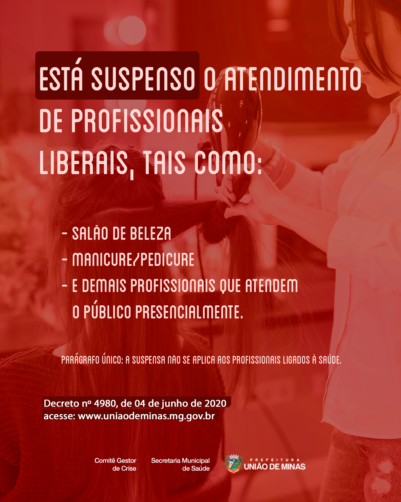 ATENDIMENTOS SUSPENSOS