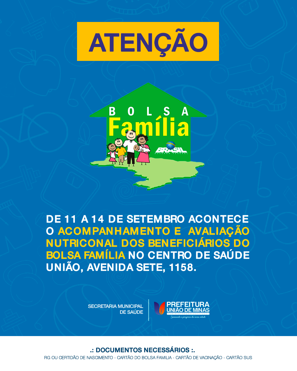 BOLSA FAMILIA SETEMBRO 2018