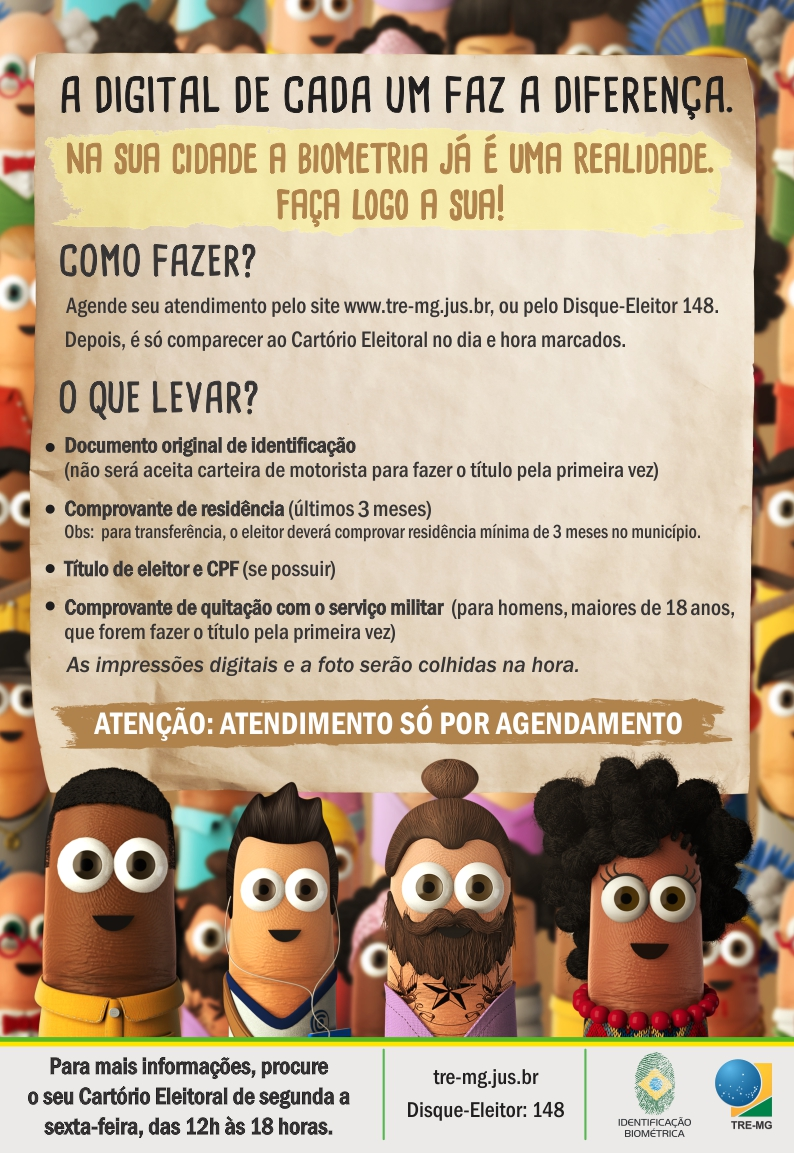 CADASTRAMENTO BIOMETRICO