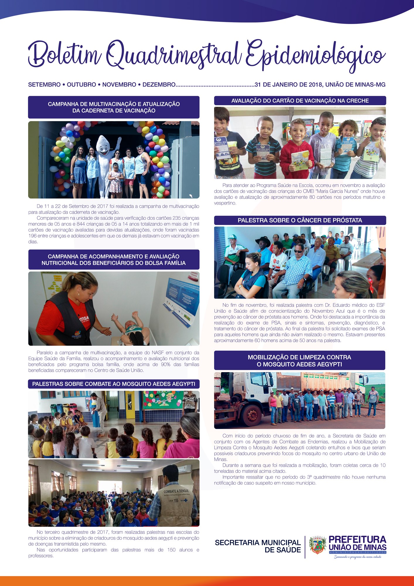 BOLETIM EPIDEMIOLÓGICO QUADRIMESTRAL