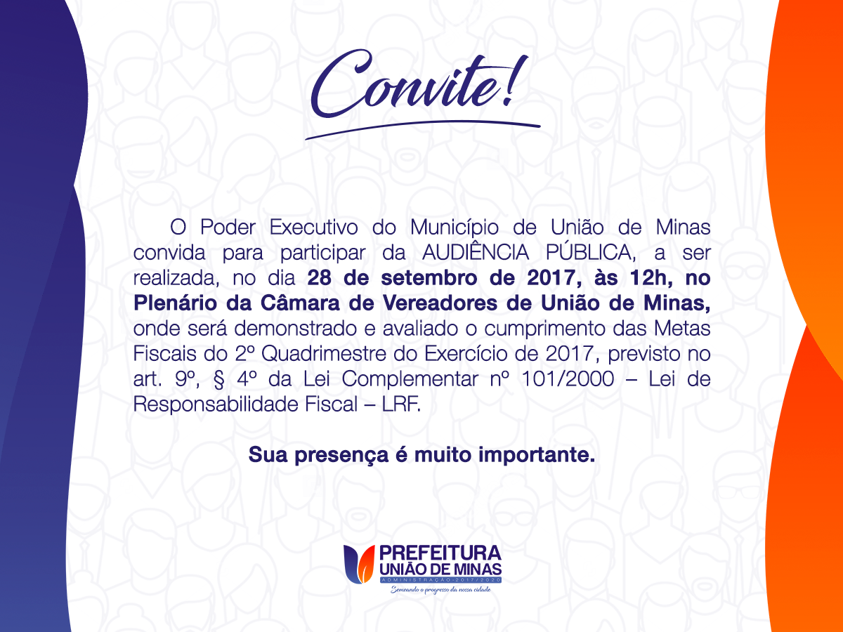 CONVITE AUDIENCIA PUBLICA SETEMBRO